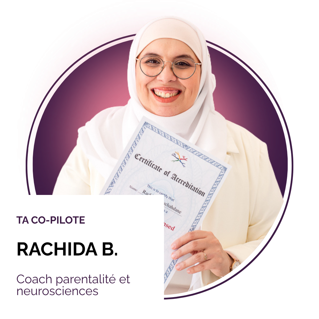 Rachida, coach parentalité